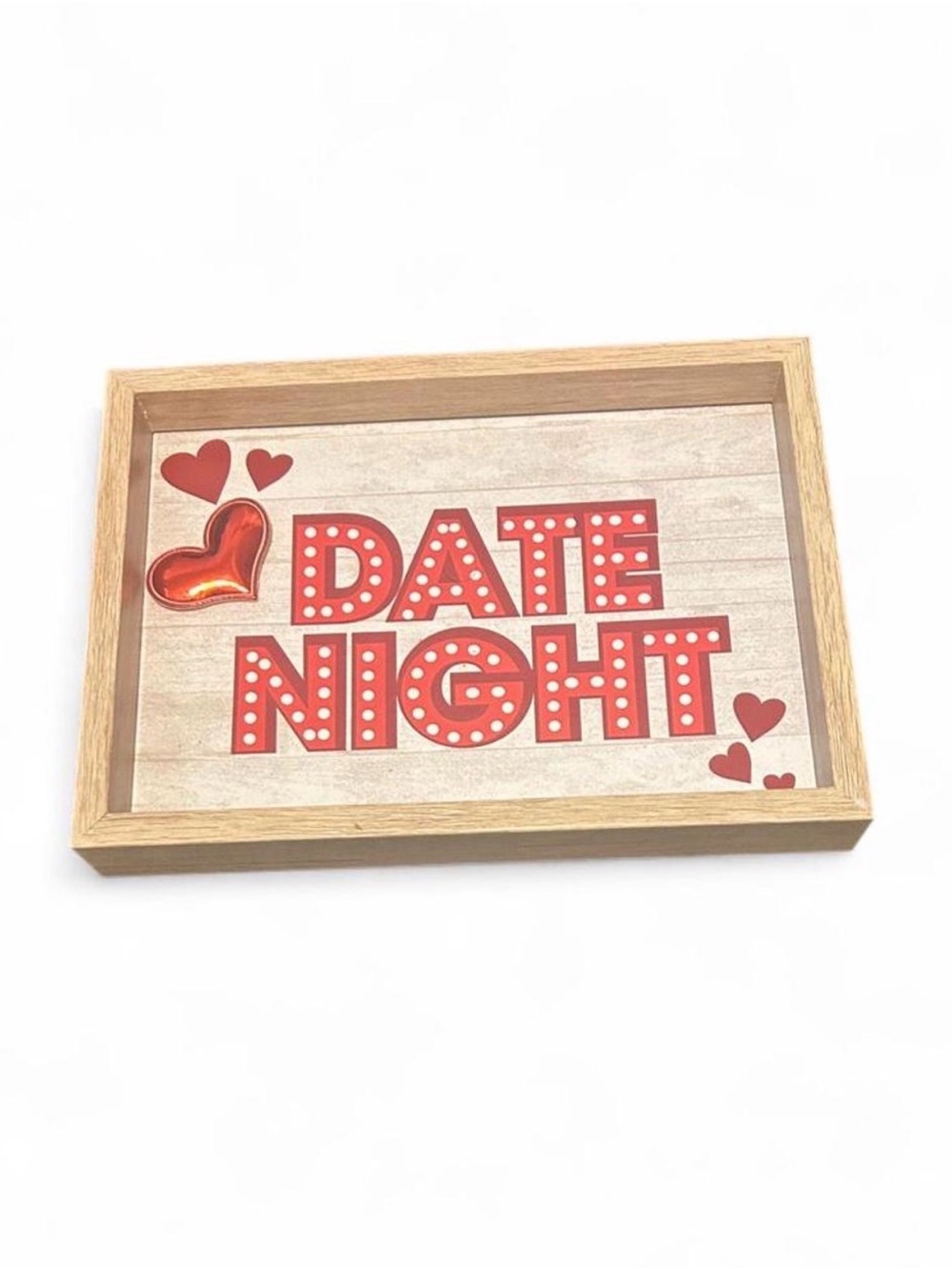 Date Night Wooden wall hanger Home accessory